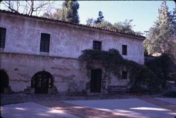 Back of El Molino Viejo